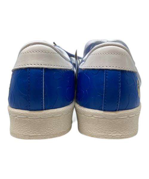 adidas（アディダス）adidas (アディダス) A BATHING APE (アベイシングエイプ) SUPERSTAR V ブルー サイズ:26 未使用品の古着・服飾アイテム