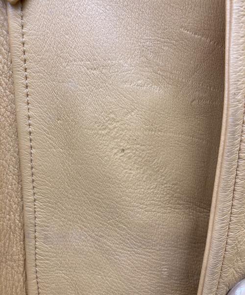 Mid Western（ミッド ウエスタン）Mid Western (ミッド ウエスタン) ディアスキンテーラードジャケット ベージュ サイズ:44の古着・服飾アイテム