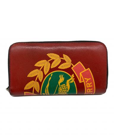 中古・古着通販】BURBERRY (バーバリー) ラージジップウォレット