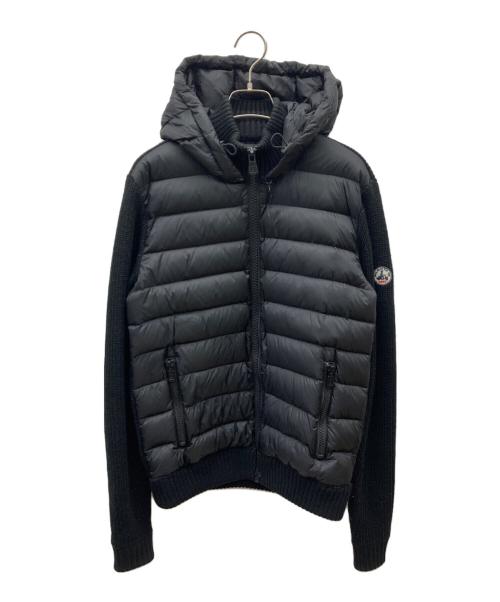 JOTT（ジョット）JOTT (ジョット) ニットスリーブ ダウンジャケット ブラック サイズ:不明の古着・服飾アイテム