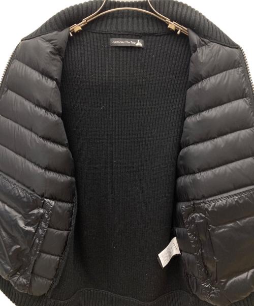 JOTT（ジョット）JOTT (ジョット) ニットスリーブ ダウンジャケット ブラック サイズ:不明の古着・服飾アイテム