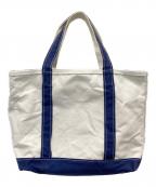 L.L.Beanエルエルビーン）の古着「Boat and Tote Zip-Top」｜アイボリー×ネイビー