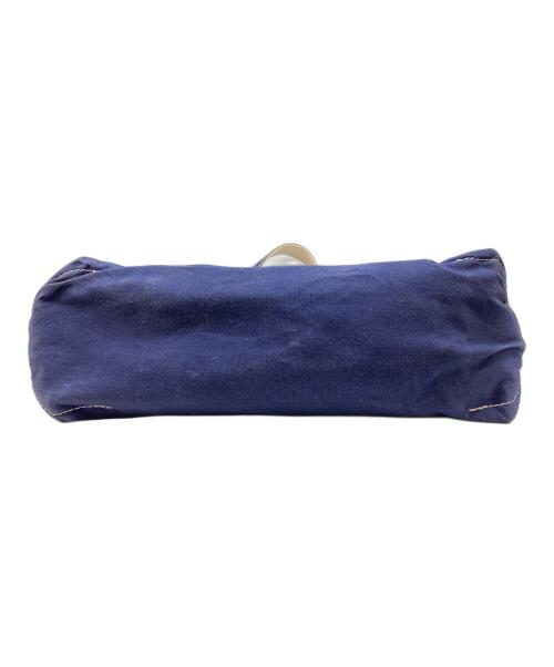 L.L.Bean（エルエルビーン）L.L.Bean (エルエルビーン) Boat and Tote Zip-Top アイボリー×ネイビーの古着・服飾アイテム