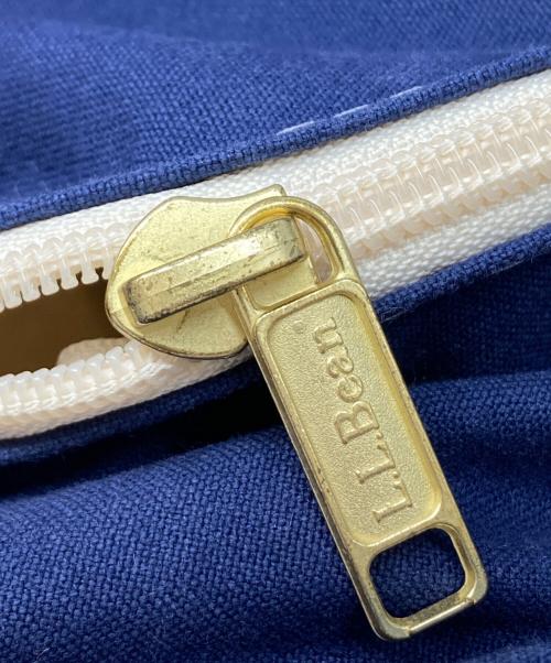 L.L.Bean（エルエルビーン）L.L.Bean (エルエルビーン) Boat and Tote Zip-Top アイボリー×ネイビーの古着・服飾アイテム
