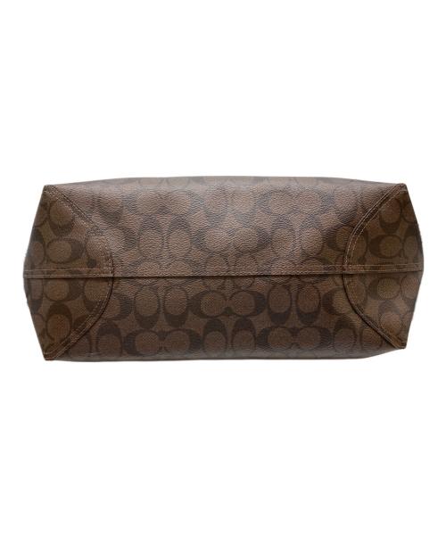 COACH（コーチ）COACH (コーチ) シグネチャー トートバッグ ブラウンの古着・服飾アイテム