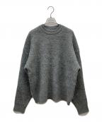TODAYFULトゥデイフル）の古着「Brashed Crewneck Knit」｜グレー