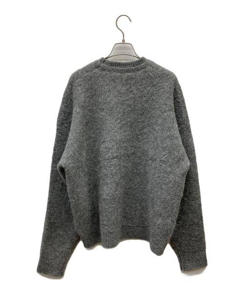 TODAYFUL（トゥデイフル）TODAYFUL (トゥデイフル) Brashed Crewneck Knit グレー サイズ:FREEの古着・服飾アイテム