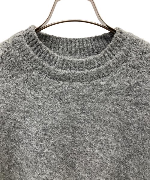TODAYFUL（トゥデイフル）TODAYFUL (トゥデイフル) Brashed Crewneck Knit グレー サイズ:FREEの古着・服飾アイテム