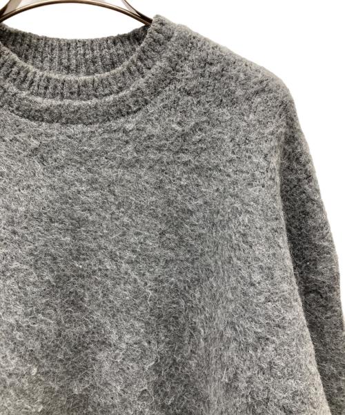 TODAYFUL（トゥデイフル）TODAYFUL (トゥデイフル) Brashed Crewneck Knit グレー サイズ:FREEの古着・服飾アイテム