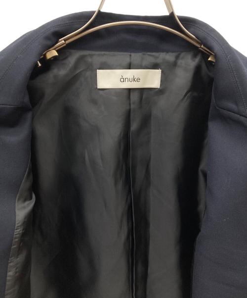anuke（アンヌーク）anuke (アンヌーク) Oversize Double Jacket ネイビー サイズ:36の古着・服飾アイテム