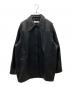 anuke（アンヌーク）の古着「Ecoleather Over Jacket」｜ブラック