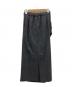 yenn (イエン) UNEVEN DRAPED SKIRT ブラック サイズ:38：6000円