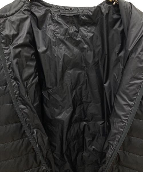 HaaT（ハート）Haat (ハート) ジップアップダウンコート ブラック サイズ:3の古着・服飾アイテム