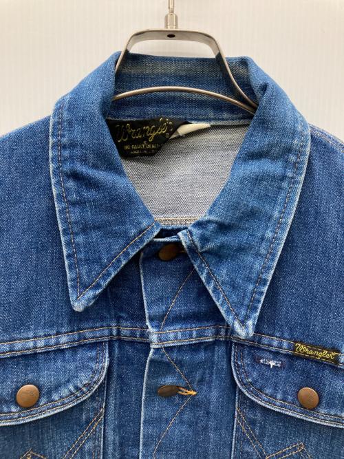 Wrangler（ラングラー）Wrangler (ラングラー) 80'S 126MJ デニムジャケット インディゴ サイズ:38の古着・服飾アイテム
