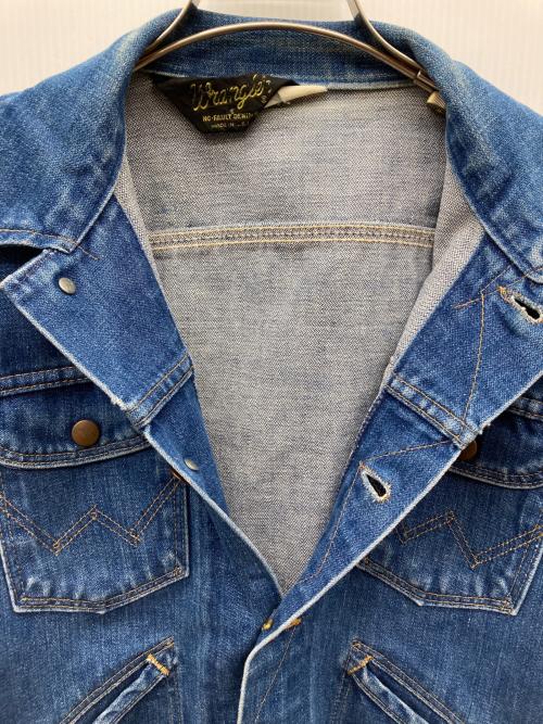 Wrangler（ラングラー）Wrangler (ラングラー) 80'S 126MJ デニムジャケット インディゴ サイズ:38の古着・服飾アイテム