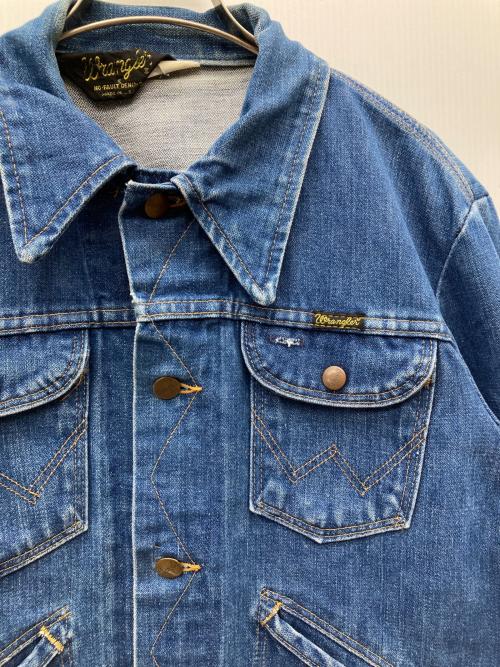 Wrangler（ラングラー）Wrangler (ラングラー) 80'S 126MJ デニムジャケット インディゴ サイズ:38の古着・服飾アイテム