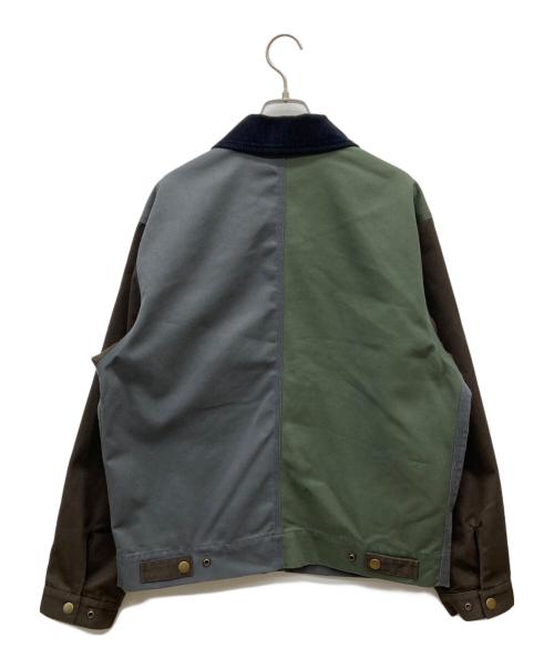 X-LARGE（エクストララージ）X-LARGE (エクストララージ) Dickies (ディッキーズ) WORK JACKET ブラウン×オリーブ サイズ:Mの古着・服飾アイテム
