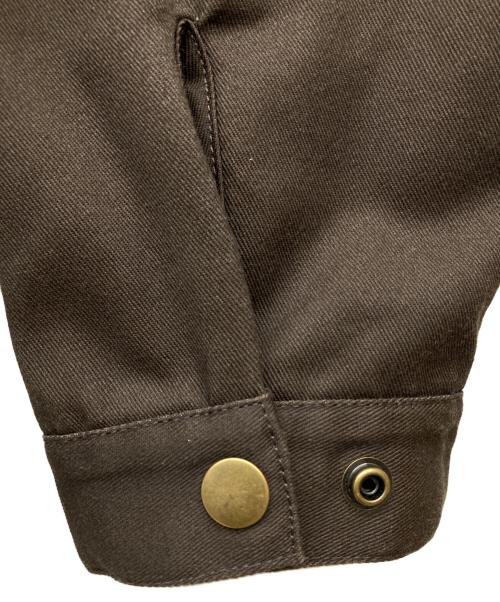 X-LARGE（エクストララージ）X-LARGE (エクストララージ) Dickies (ディッキーズ) WORK JACKET ブラウン×オリーブ サイズ:Mの古着・服飾アイテム