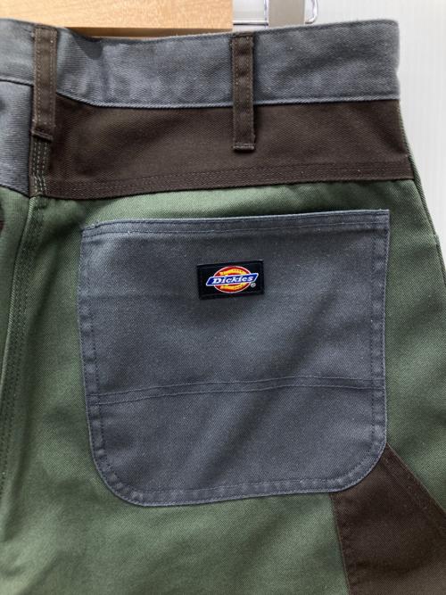 X-LARGE（エクストララージ）X-LARGE (エクストララージ) Dickies (ディッキーズ) WORK PANTS ブラウン×オリーブ サイズ:W32の古着・服飾アイテム