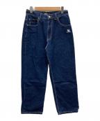 X-LARGEエクストララージ）の古着「LA STITCH DENIM PANTS」｜インディゴ