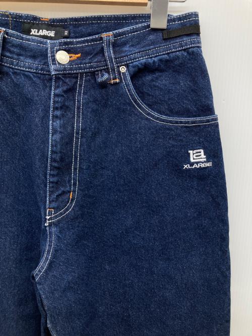 X-LARGE（エクストララージ）X-LARGE (エクストララージ) LA STITCH DENIM PANTS インディゴ サイズ:SIZE W32の古着・服飾アイテム