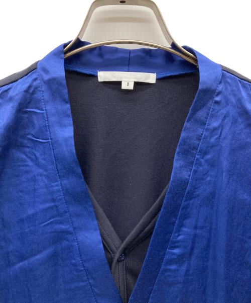 DISCOVERED（ディスカバード）DISCOVERED (ディスカバード) ドッキングレイヤードカーディガン ブルー サイズ:1の古着・服飾アイテム