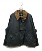 Barbourバブアー）の古着「TRANSPORT ワックス コットンジャケット」｜オリーブ