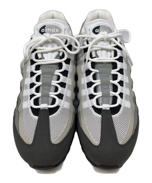 NIKE（ナイキ）NIKE (ナイキ) AIR MAX 95 BIG BUBBLE ホワイト×グレー サイズ:27.5の古着・服飾アイテム