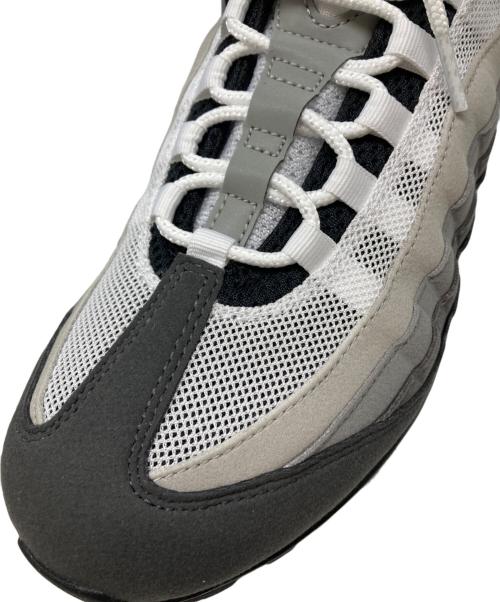 NIKE（ナイキ）NIKE (ナイキ) AIR MAX 95 BIG BUBBLE ホワイト×グレー サイズ:27.5の古着・服飾アイテム