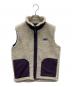 Patagonia（パタゴニア）の古着「Retro-X Vest」｜ホワイト×パープル