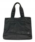 PORTERポーター）の古着「SMOKY TOTE BAG」｜ブラック