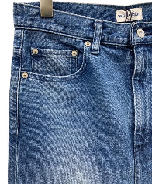 woadblue（ウォードブルー）woadblue (ウォードブルー) SALUU デニムパンツ ネイビー サイズ:27 未使用品の古着・服飾アイテム