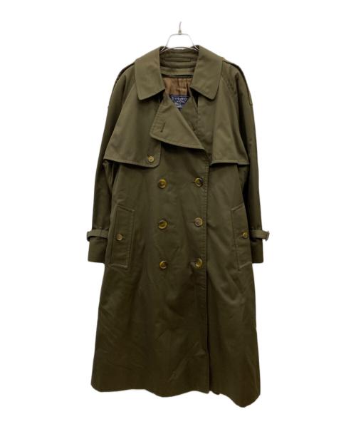 Burberry's（バーバリーズ）Burberry's (バーバリーズ) 90's ライナー付トレンチコート オリーブ サイズ:Sの古着・服飾アイテム