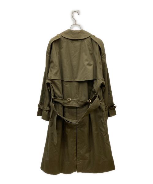 Burberry's（バーバリーズ）Burberry's (バーバリーズ) 90's ライナー付トレンチコート オリーブ サイズ:Sの古着・服飾アイテム