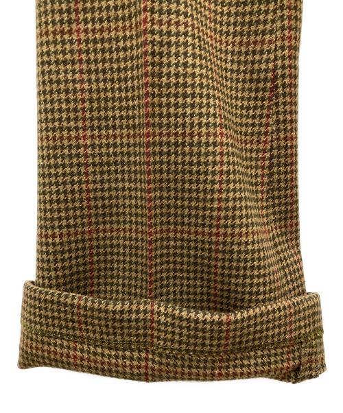 RALPH LAUREN（ラルフローレン）RALPH LAUREN (ラルフローレン) カシミヤ混ラムウールフレアスラックス ブラウン サイズ:9の古着・服飾アイテム