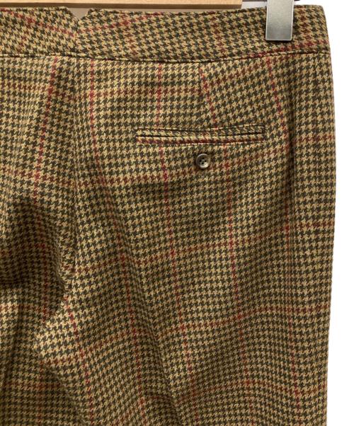 RALPH LAUREN（ラルフローレン）RALPH LAUREN (ラルフローレン) カシミヤ混ラムウールフレアスラックス ブラウン サイズ:9の古着・服飾アイテム