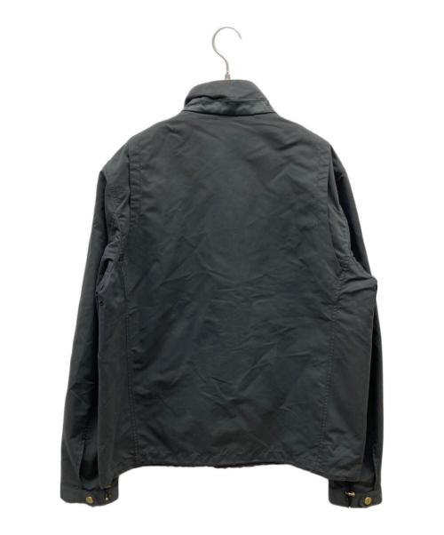 POLO GOLF（ポロ ゴルフ）POLO GOLF (ポロ ゴルフ) レザー切替スイングトップ ブラック サイズ:Mの古着・服飾アイテム