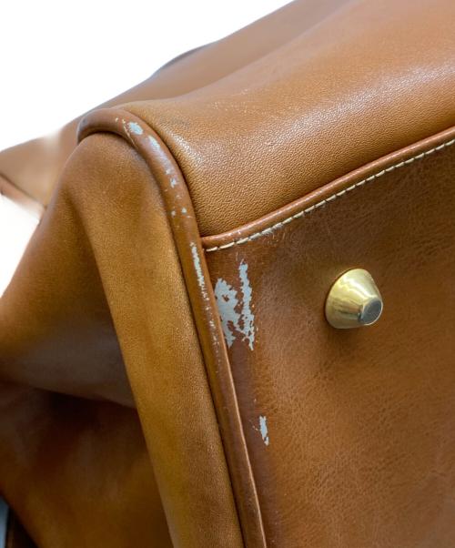 Luna Borsa（ルナボルサ）Luna Borsa (ルナボルサ) レザーボストンバッグ ブラウンの古着・服飾アイテム
