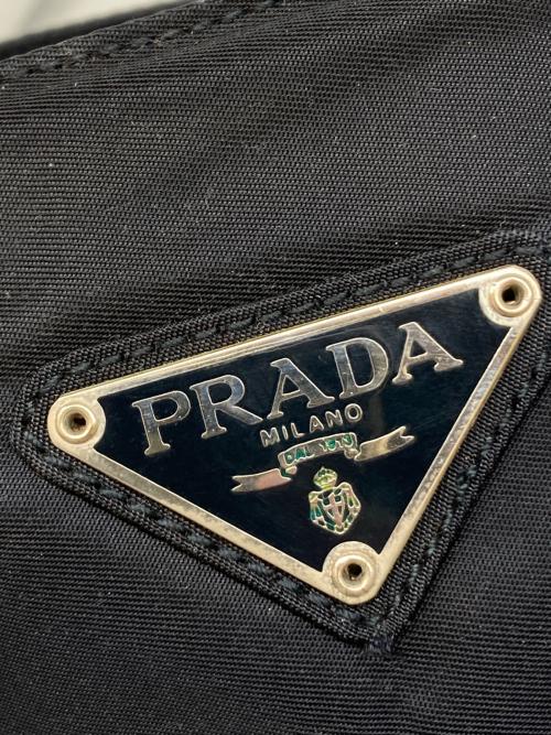 PRADA（プラダ）PRADA (プラダ) CITY ハンドバッグ ネイビーの古着・服飾アイテム