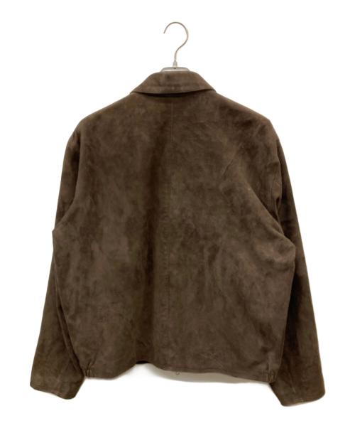 FREAK'S STORE（フリークスストア）FREAK'S STORE (フリークスストア) ゴートスウェードジャケット ブラウン サイズ:Lの古着・服飾アイテム
