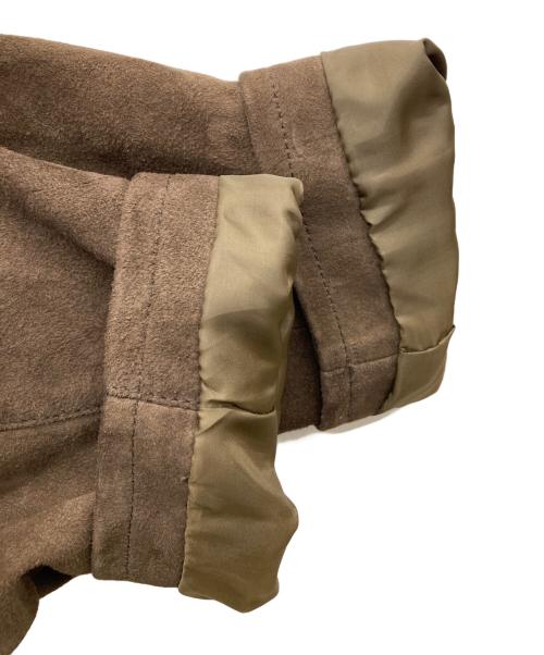 FREAK'S STORE（フリークスストア）FREAK'S STORE (フリークスストア) ゴートスウェードジャケット ブラウン サイズ:Lの古着・服飾アイテム