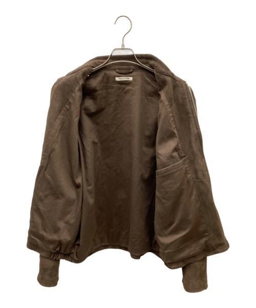 FREAK'S STORE（フリークスストア）FREAK'S STORE (フリークスストア) ゴートスウェードジャケット ブラウン サイズ:Lの古着・服飾アイテム
