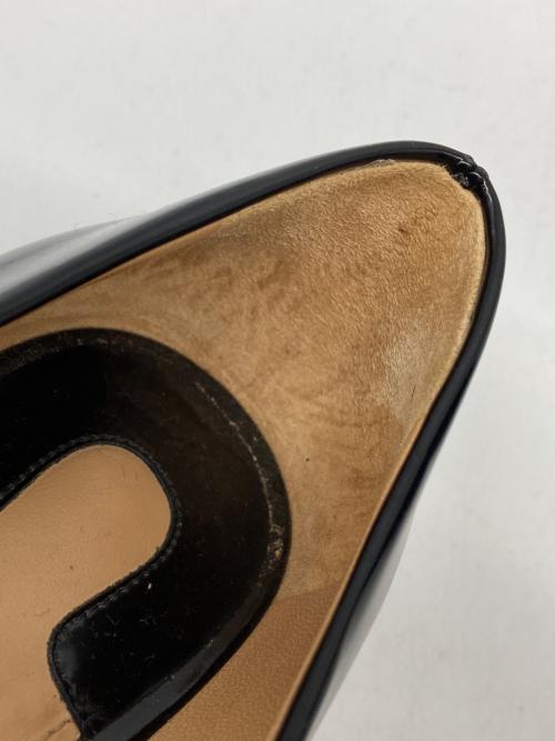 Salvatore Ferragamo（サルヴァトーレ フェラガモ）Salvatore Ferragamo (サルヴァトーレ フェラガモ) リボンディテールパンプス ブラック サイズ:7 1/2の古着・服飾アイテム