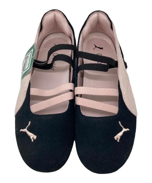 PUMA（プーマ）PUMA (プーマ) SPEEDCAT BALLET SD WNS ブラック×ピンク サイズ:23.5cm 未使用品の古着・服飾アイテム