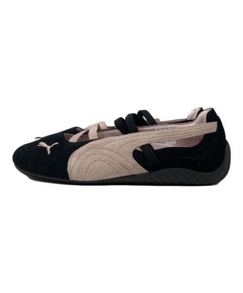 PUMA（プーマ）PUMA (プーマ) SPEEDCAT BALLET SD WNS ブラック×ピンク サイズ:23.5cm 未使用品の古着・服飾アイテム