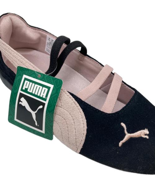 PUMA（プーマ）PUMA (プーマ) SPEEDCAT BALLET SD WNS ブラック×ピンク サイズ:23.5cm 未使用品の古着・服飾アイテム