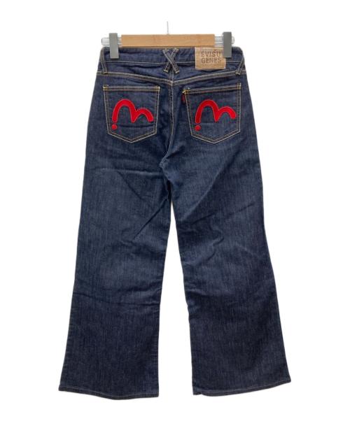 EVISU（エヴィス）EVISU (エヴィス) カモメ刺繍デニムパンツ ネイビー サイズ:W26の古着・服飾アイテム