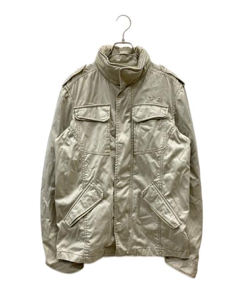 DIESEL（ディーゼル）DIESEL (ディーゼル) ミリタリージャケット ベージュ サイズ:Mの古着・服飾アイテム