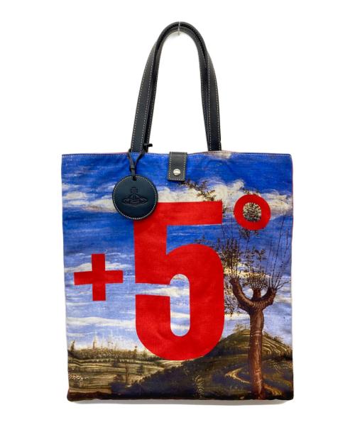 Vivienne Westwood（ヴィヴィアンウエストウッド）Vivienne Westwood (ヴィヴィアンウエストウッド) プリントトートバッグ マルチカラーの古着・服飾アイテム
