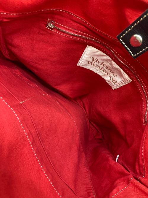 Vivienne Westwood（ヴィヴィアンウエストウッド）Vivienne Westwood (ヴィヴィアンウエストウッド) プリントトートバッグ マルチカラーの古着・服飾アイテム
